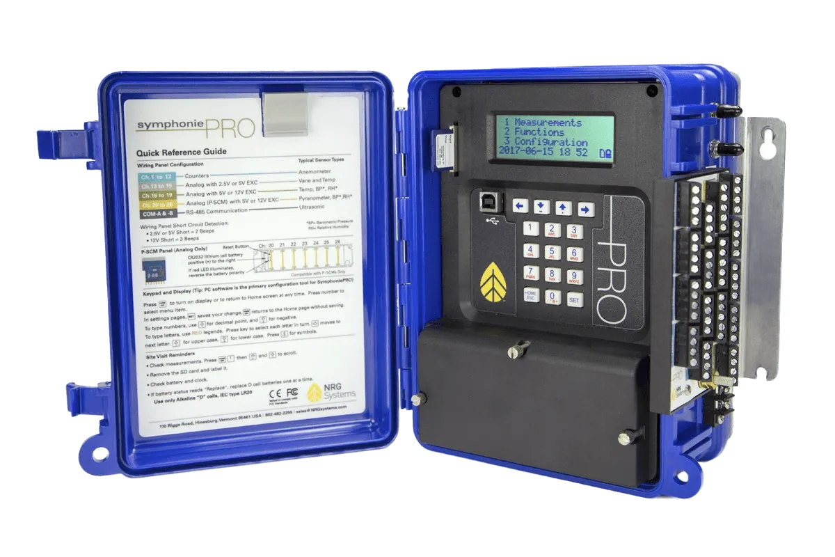 SymphoniePRO Data Logger